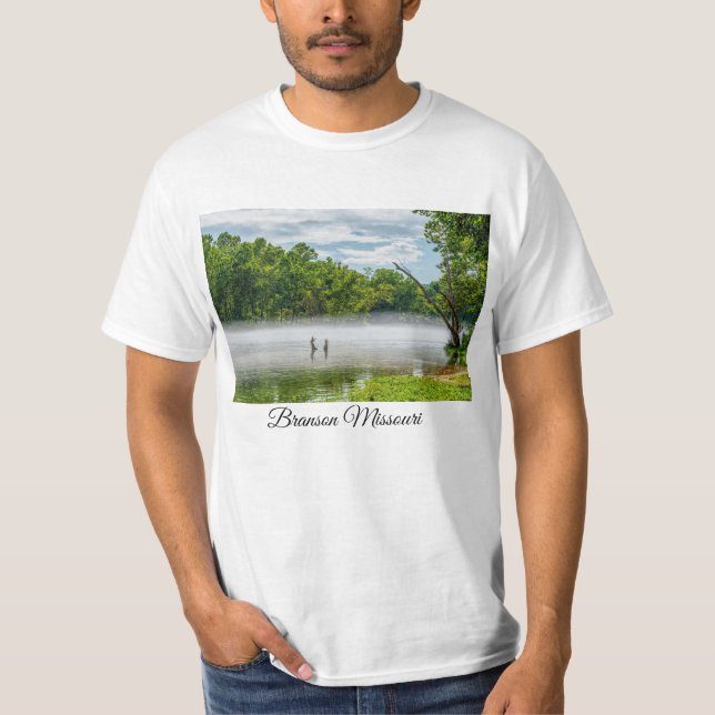 Lago Taneycomo Summer Fog T-Shirt (Frente)