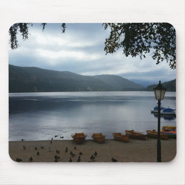 Lago Titisee Alemanha Mousepad (Frente)