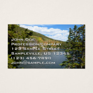 Lago Urso no Parque Nacional de Rocky Mountain