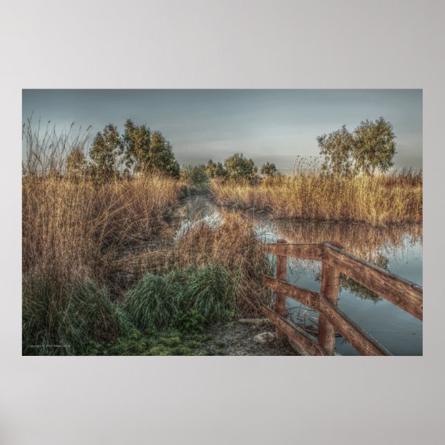 Lagoa na Impressão da manhã (Frente)