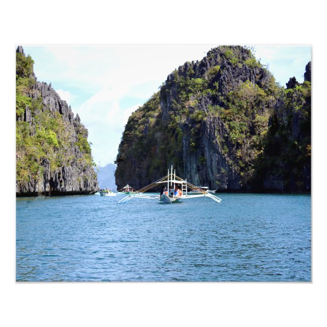Lagoa no El Nido Palawan - Impressão de fotos de 2 (Frente)