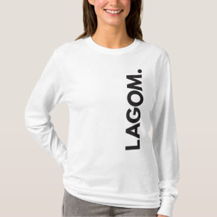 LAGOM. Camiseta com Mangas Longas