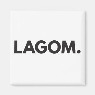 LAGOM. Íman