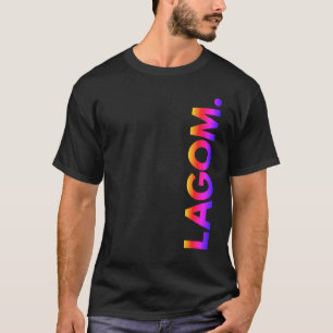 LAGOM. T-shirt sunset