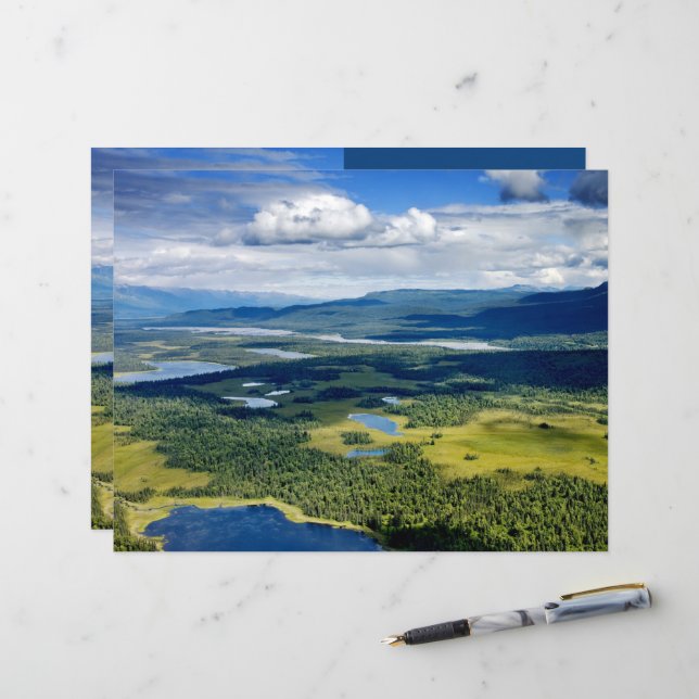 Lagos Cênicos do Papel Escrapbook Denali (Frente/Verso In Situ)