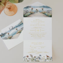 Lagos Rusticos com Flores Silvestres | Casamento B