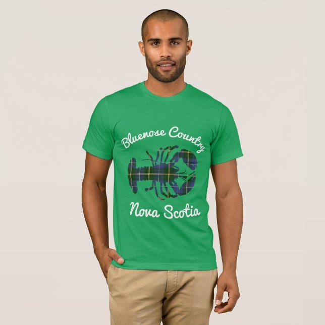 Lagosta de Camisa Bluenose Nova Escócia (Frente Completa)