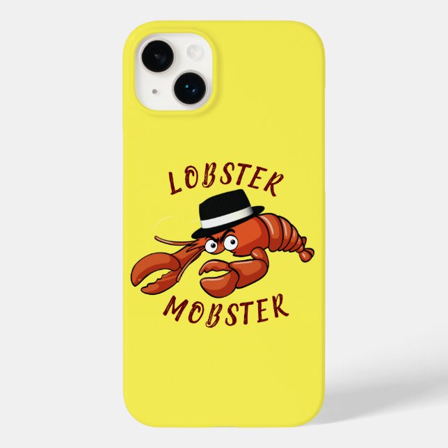 Lagosta Magosta 🦞 Gangster De Cartoon De Olhos Am (Verso)