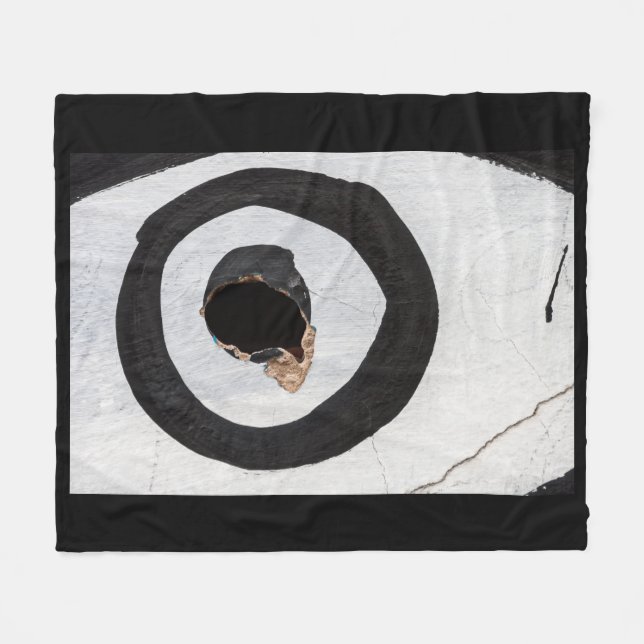 lágrimas alvo, cobertor de velo (Frente (Horizontal))