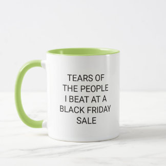 Lágrimas das Pessoas que Eu Derrotei na Caneca de