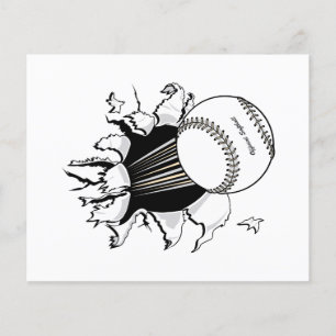 lágrimas de softball através do gráfico de bola
