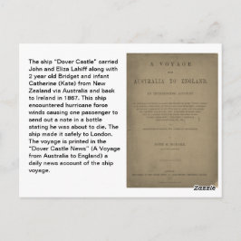 Lahiff Genealogia Cartão postal "Dover Castle"