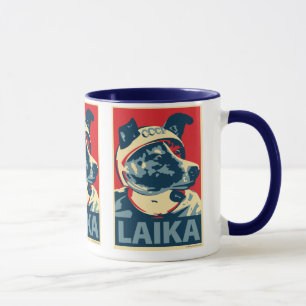Laika o cão do espaço - Laika: Caneca de OHP