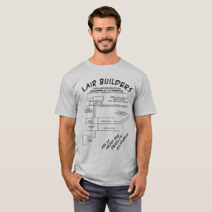 Lair Builders - Sci-fi Humor T-Shirt