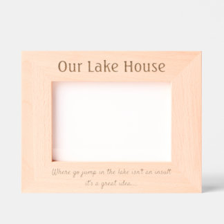 Lake House - Quadro Estendido por Laser