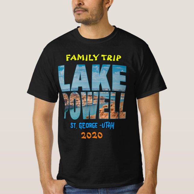 Lake Powell Family Trip Utah T-Shirt (Frente)