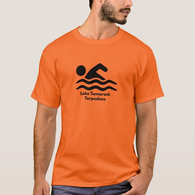 Lake Tamarack Swim Team t-shirt (Frente)