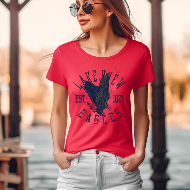 Lake View Eagles T-Shirt (Criador carregado)