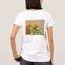 Lakeside Art Department T-shirt feminina
