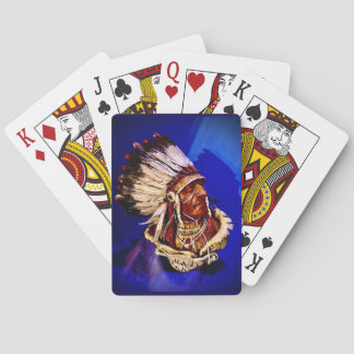 "Lakota Chief" Cartas Clássicas de Baralho