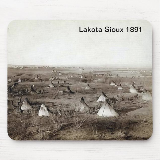 Lakota Sioux 1891 Mousepad (Frente)