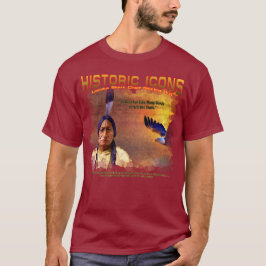 Lakota Sioux Chefe Sitting Bull pintado T-Shirt