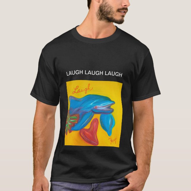 LALUGH LAUGH T-Shirt Ridículo (Frente)