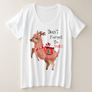 lama no NatalPlus Tamanho T-Shirt