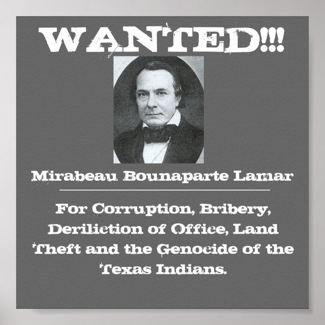 Lamar Wanted Poster (Frente)