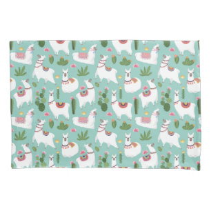 Lamas bonitos no teste padrão da cerceta