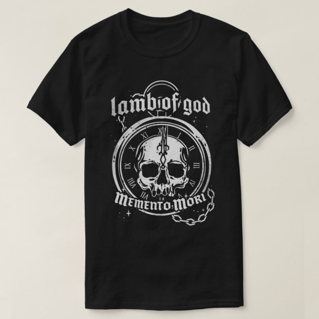 Lamb de Deus - Memento Mori Café Pullover (Frente do Design)
