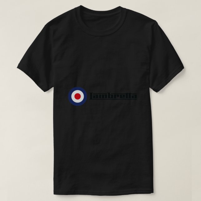 Lambretta Logo with Roundel Classic T-Shirt (Frente do Design)