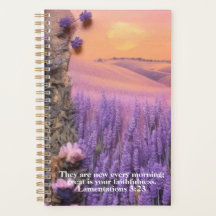 Lamentações do Planejador Lavanda 3:23