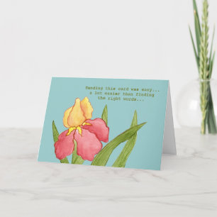 Lamentamos o seu cartão de perda