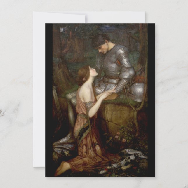 Lamia por John William Waterhouse (Frente)