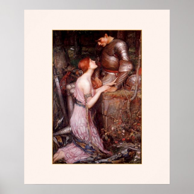 Lamia Poster Por John W. Waterhouse (Frente)