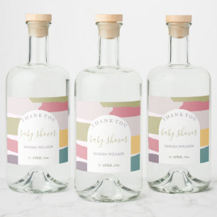 Lâmina de Cores de Verão de Abstrato Moderno