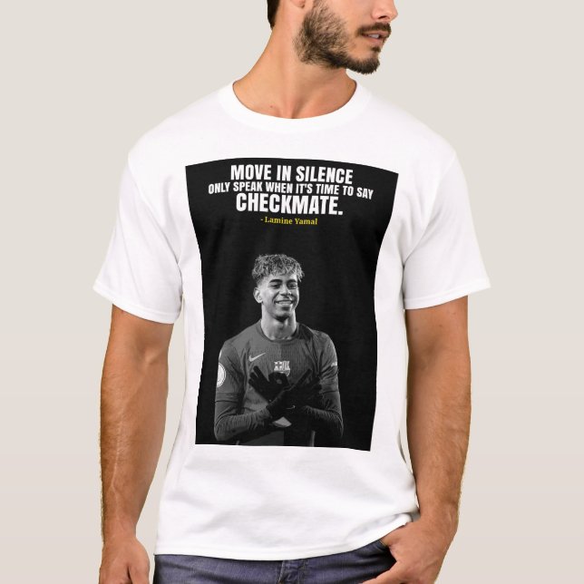 Lamine yamal quotes T-Shirt (Frente)