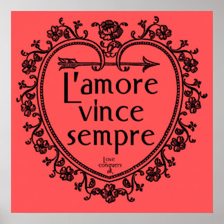 L'amore Vince Sempre - Poster do amor