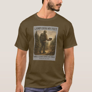 "Lamp Unto My Feet" Edição T-Shirt