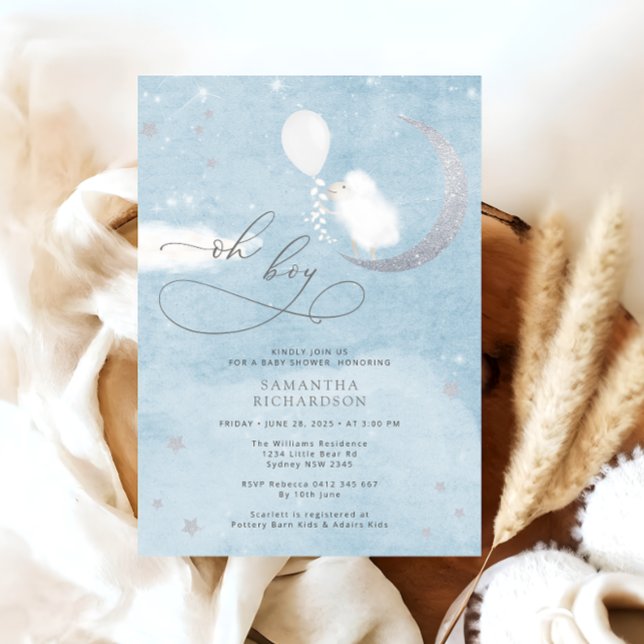 Lâmpada Cuta Com Convite Para Chá de fraldas De Ba (Criador carregado)