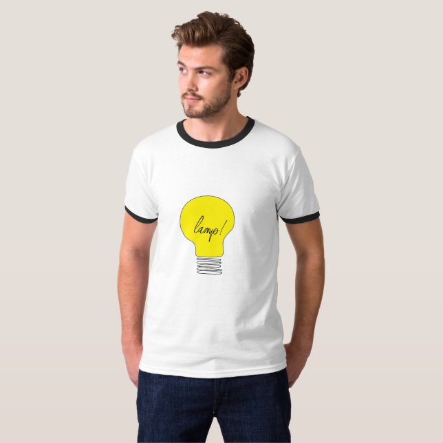 Lâmpada de camiseta (Frente Completa)