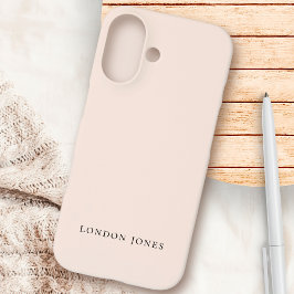 Lâmpada de Na moda minimalista neutra do monograma