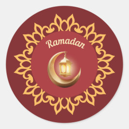 Lâmpada de Ramadan & Crescente Adesivo Premium – I