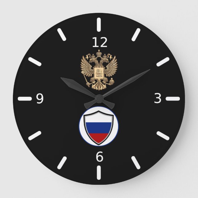 Lâmpada russa casaco arma relógio grande (Frente)