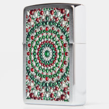 Lâmpada Zippo com Design de cores italianas