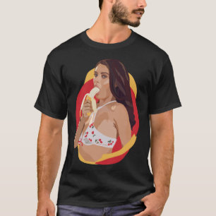 Lana Banana Rhoades Clássica T-Shirt