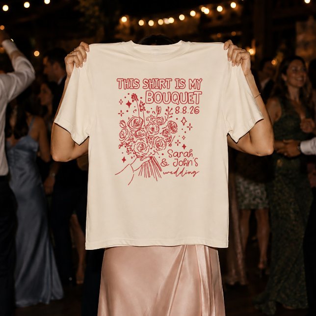 Lançamento de Camisa Bouquet Casamento & Despedida (Criador carregado)