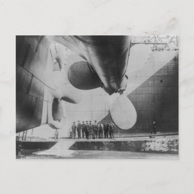 Lançamento do Cartão Postal Titanic (Frente)