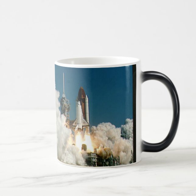 Lançamento do vaivém espacial da NASA, caneca de (Direita)